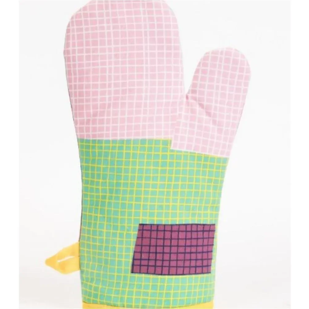 NEW Blue Q Oven Mitt Let's Eat Your Feelings Too Novelty